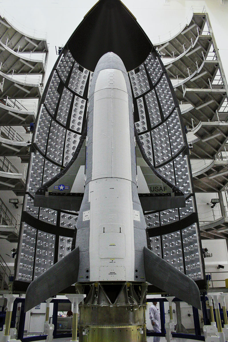 X-37B. Wikimedia Commons